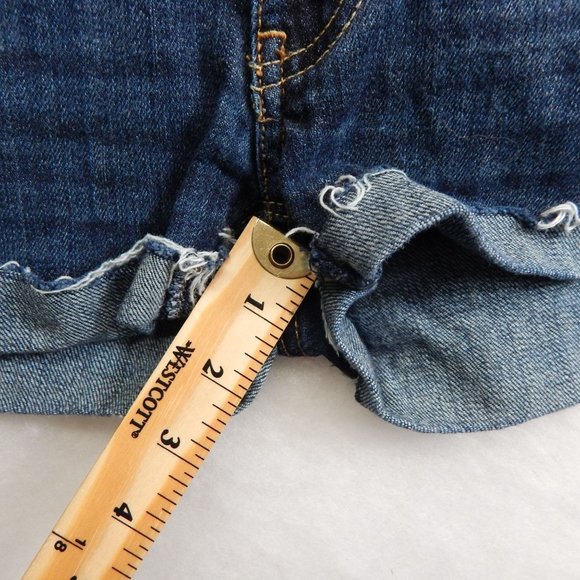 Size: 6 American Eagle Artist Women's Distressed Cut-off Denim Shorts - Picture 5 of 11
